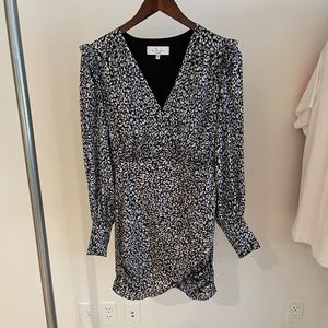 Revolve Joyce Mini Dress in Abstract Cheetah